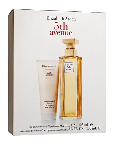 Elizabeth Arden, 5th Avenue, zestaw prezentowy, woda perfumowana, 125 ml + lotion do ciała, 100ml