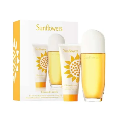 Elizabeth Arden, Sunflowers, zestaw: woda toaletowa spray, 100 ml + balsam do ciała, 100 ml