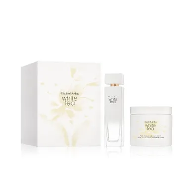 Elizabeth Arden, zestaw prezentowy, White Tea: woda toaletowa, 100 ml + balsam do ciała, 400 ml