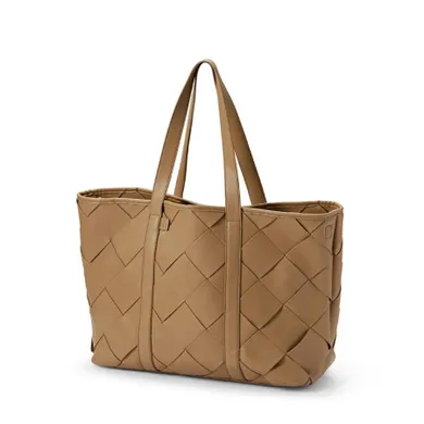 Elodie Details, torba dla mamy, Caramel Brown Braided