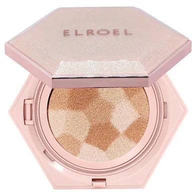 Elroel, Blending Compact Cushion, podkład korygujący w poduszeczce, 21 Light Beige, 12.5g