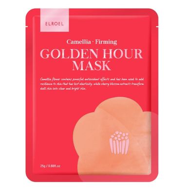 Elroel, Golden Hour Mask, ujędrniająca maska do twarzy, Camellia, 25g