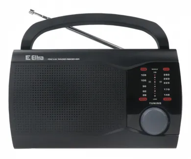 Eltra, radio Ewa, czarne