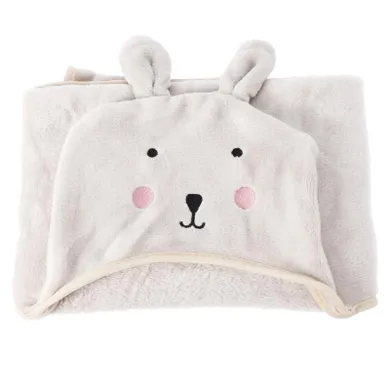 Emako, koc z kapturem dla dzieci, Tibi, 100-70 cm