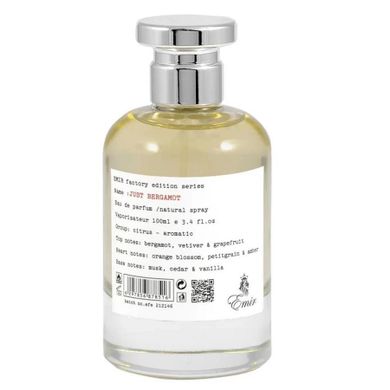 Emir, Just Bergamot Factory Edition, woda perfumowana, spray, 100 ml