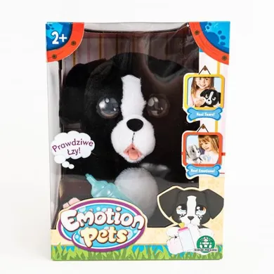 Emotion Pets, maskotka piesek, czarny