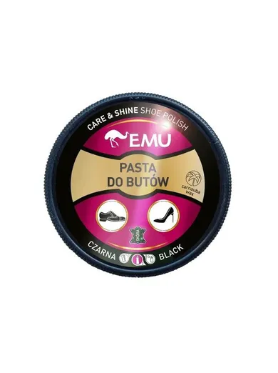 Emu, pasta do butów, czarna, 50 ml