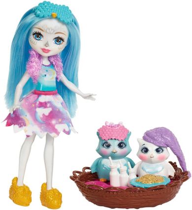 Enchantimals, Bajeczki sóweczki, lalka z figurkami i akcesoriami