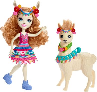 Enchantimals, Lluella Llama, lalka i zwierzątko, zestaw