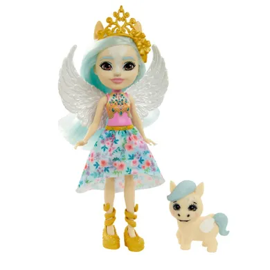 Enchantimals, Paolina Pegasus i zwierzątko, lalka i figurka