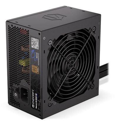 Endorfy, Vero L6 80 Plus, zasilacz, 650W, brązowy