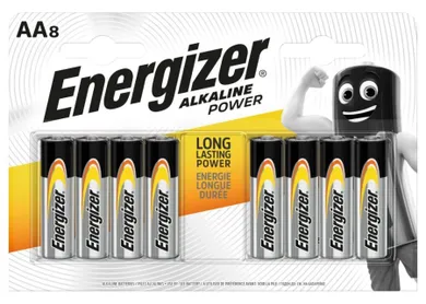 Energizer, Alkaline Power, baterie, 8xAA, LR6