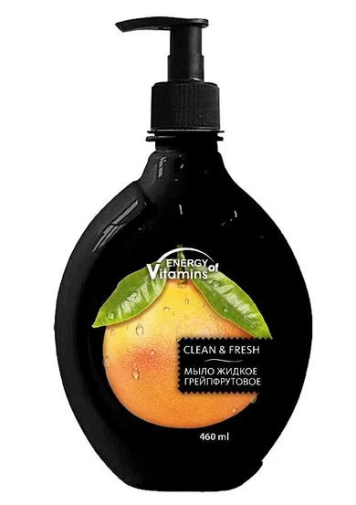 Energy Of Vitamins, Fresh, mydło w płynie, Grapefruit, 460 ml