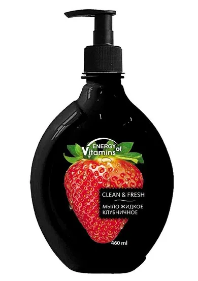 Energy Of Vitamins, Fresh, mydło w płynie, strawberry, 460 ml