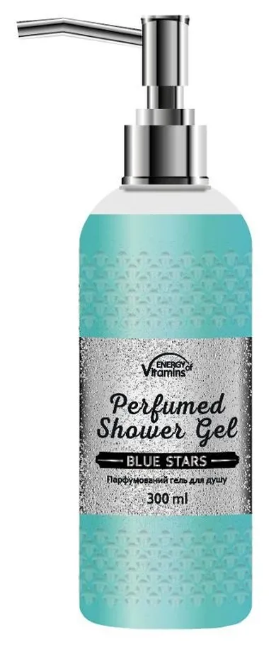 Energy Of Vitamins, perfumowany żel pod prysznic, blue stars, 300 ml