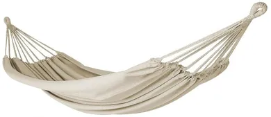 Enero Camp, hamak ogrodowy, z pokrowcem, 1 osobowy, ecru, 200-100 cm