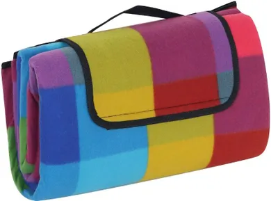 Enero Camp, koc plażowo piknikowy z powłoką aluminiową, 170-150 cm
