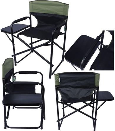Enero Camp, krzesło turystyczne, składane ze stolikiem