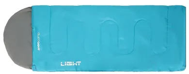 Enero camp, śpiwór turystyczny light, błękitny, 200-70 cm