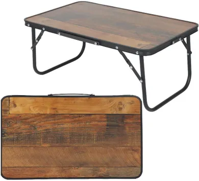 Enero Camp, stolik turystyczny, drewno, 56-34-24 cm