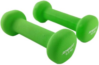 Enero Fit, zestaw hantli neoprenowych, 0,5 kg, 2 szt.