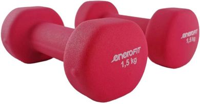 Enero Fit, zestaw hantli neoprenowych, 1,5 kg, 2 szt.