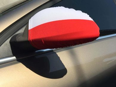 Enero, flaga samochodowa na lusterka, Polska