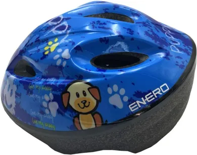 Enero, kask rowerowy dziecięcy, regulowany, puppy, S, 47-49 cm