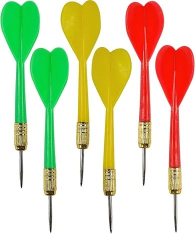 Enero, rzutki metalowe do darta, 6g, 6 szt.