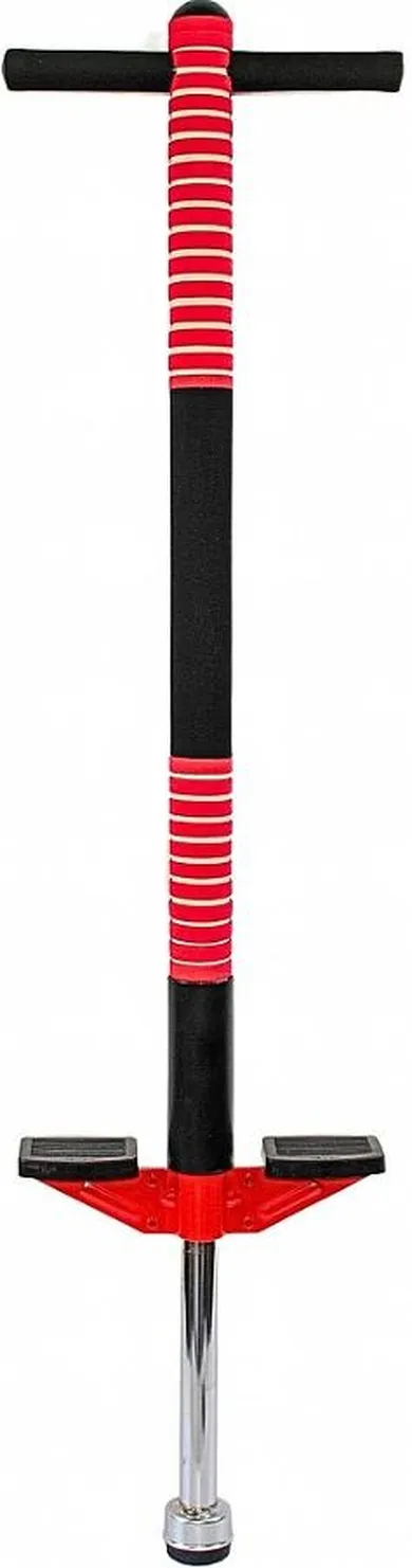 Enero, skoczek pogo, drążek do skakania, czerwony