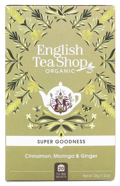 English Tea Shop, herbata bio, cinnamon moringa & ginger