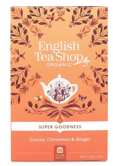 English Tea Shop, herbata bio, cocoa cinnamon & ginger