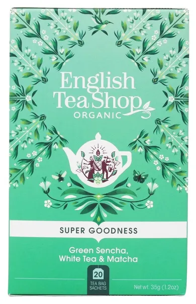 English Tea Shop, herbata bio, green sencha white tea & matcha