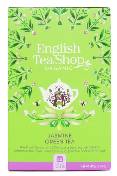 English Tea Shop, herbata bio, jasmine green tea