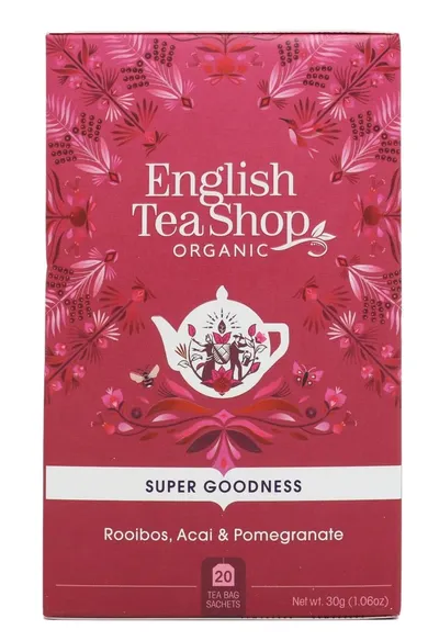 English Tea Shop, herbata bio, rooibos acai & pomegranate