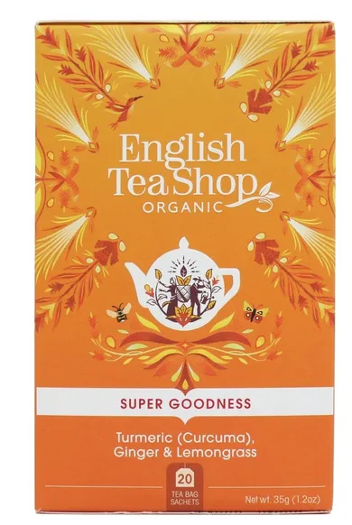 English Tea Shop, herbata bio, tumeric ginger & lemongrass