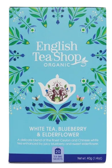 English Tea Shop, herbata bio, white tea blueberry elderflower