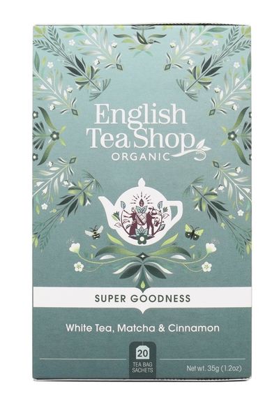 English Tea Shop, herbata bio, white tea matcha & cinnamon