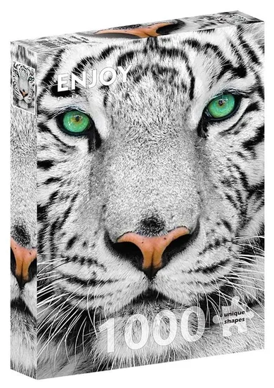 Enjoy, Biały tygrys syberyjski, puzzle, 1000 elementów