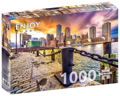 Enjoy, Boston, USA, puzzle, 1000 elementów