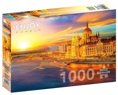 Enjoy, Budynek parlamentu, Budapeszt, Węgry, puzzle, 1000 elementów