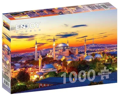 Enjoy, Hagia Sophia, Stambuł, Turcja, puzzle, 1000 elementów