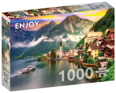 Enjoy, Hallstatt, Austria, puzzle, 1000 elementów