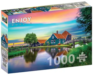 Enjoy, Wiejski dom w Niderlandach, puzzle, 1000 elementów