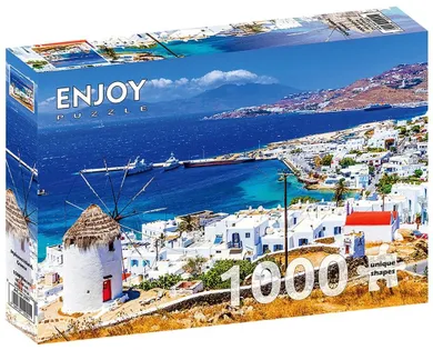 Enjoy, Wyspa Mykonos, Grecja, puzzle, 1000 elementów