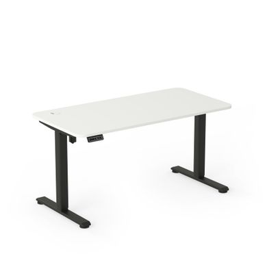 Entelo, Axio, biurko elektryczne regulowane, rozmiar 5-6, 120-60 cm, biały