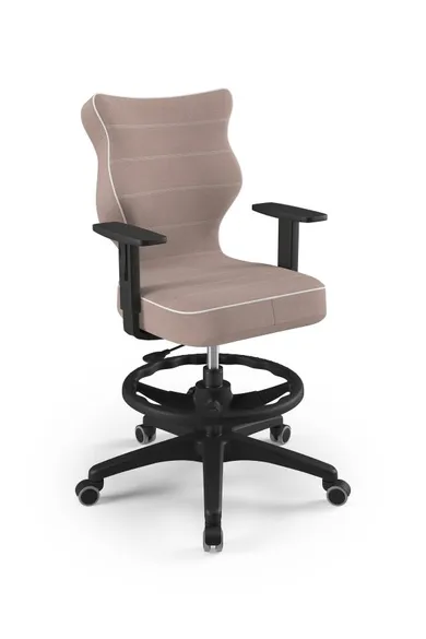 Entelo, Duo, krzesło biurowe, rozmiar 6, wzrost 159-188 cm, różowe
