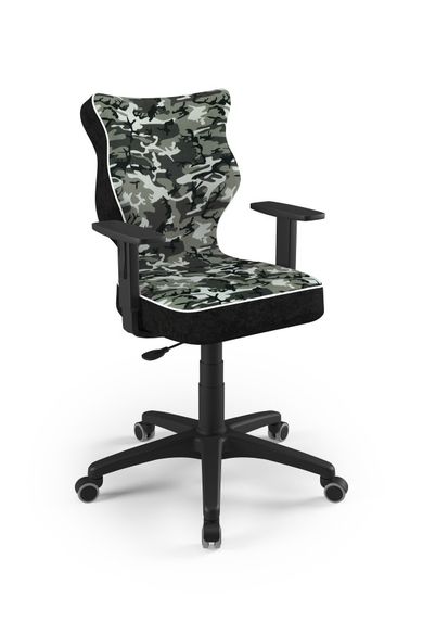 Entelo, Duo, krzesło biurowe z podłokietnikami, wzrost 159-188 cm, moro