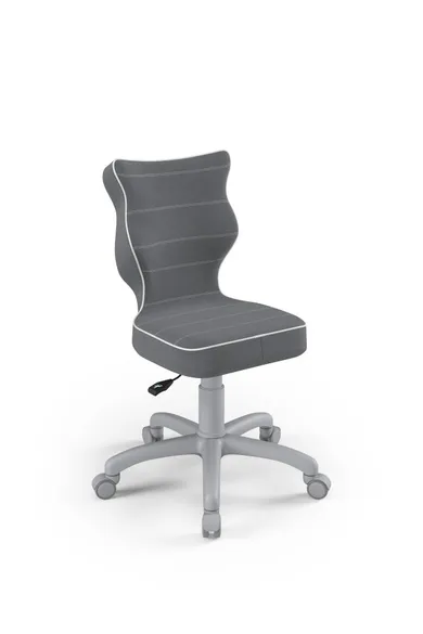 Entelo, Petit, krzesło dziecięce, wzrost 119-142 cm, ciemno szare