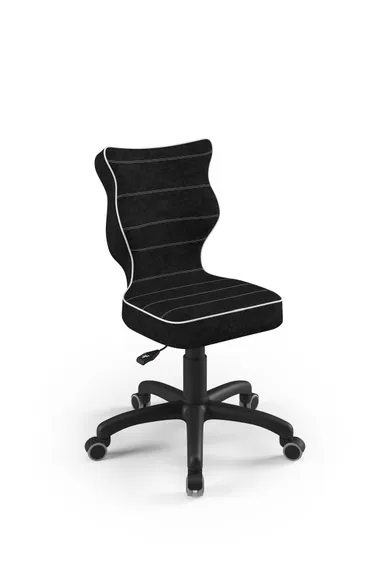 Entelo, Petit, krzesło dziecięce, wzrost 119-142 cm, czarne